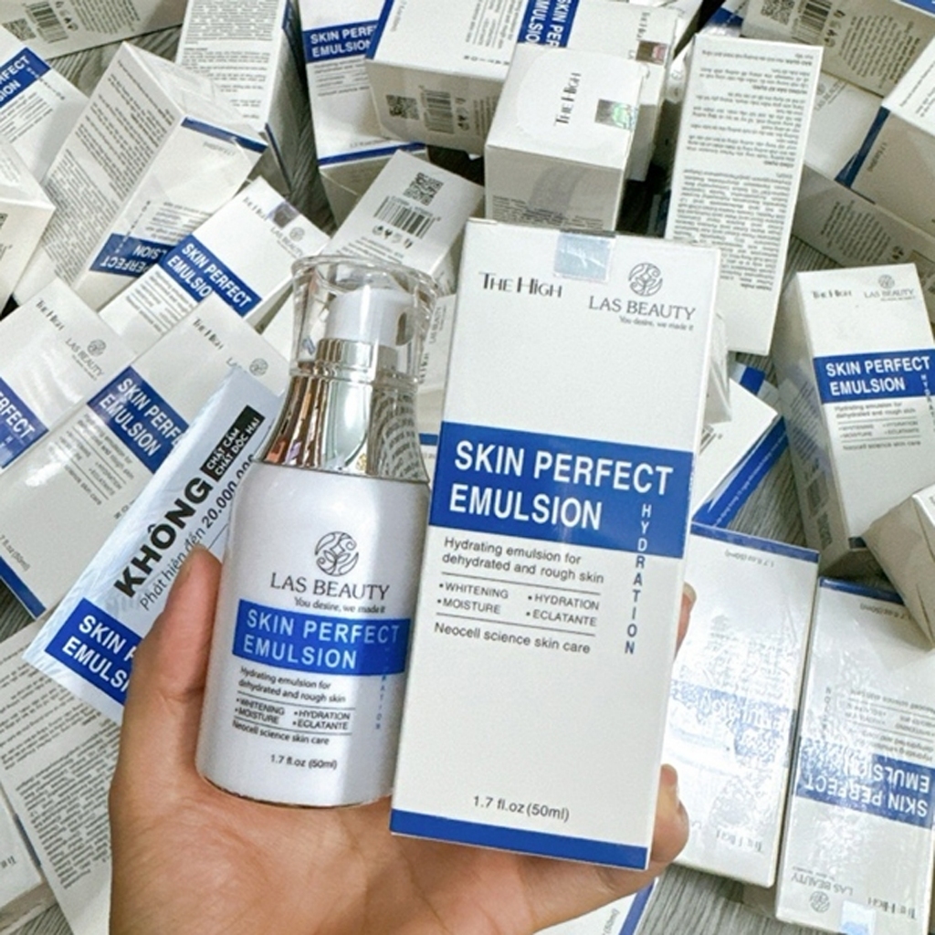 Combo 2 chai- Tặng 2 vỉ vitamin E -  Sữa dưỡng Rong Nho Nhật Bản Las Beauty truyền trắng dưỡng da căng bóng Skin Perfect