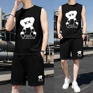 Bộ Thể Thao Nam Nữ 3 Lỗ Chất Thun mè ,Bộ Cộc Cotton Mặc Nhà Thoáng Mát Cá Tính DTB SSL