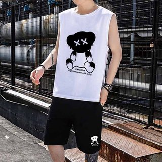 Bộ Thể Thao Nam Nữ 3 Lỗ Chất Thun mè ,Bộ Cộc Cotton Mặc Nhà Thoáng Mát Cá Tính DTB SSL