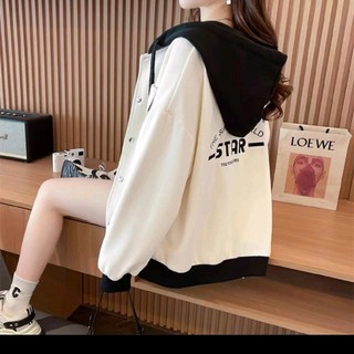 [Vừa Rẻ Vừa Đẹp] Áo Khoác Nỉ Nút Bấm Có Nón To Liền Thân Phối Túi Trước Logo Thêu Chữ K Chuẩn Gu Thời Trang
