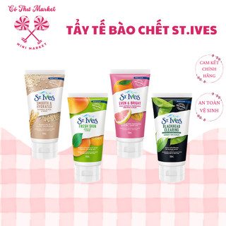 [ MẪU MỚI Sữa Rửa Mặt St. Ives Scurb Trà xanh I Cafe & Dừa I Hương Mơ I Bơ&Mật ong I Hoa hồng 170gram - CÔ THƯ MARKET
