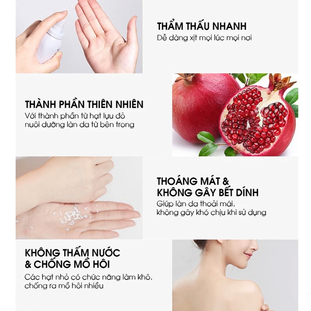 Xịt Chống Nắng Maycreate Nâng Tông 150ml Giúp Dưỡng Trắng, Dưỡng Ẩm Và Hỗ Trợ Che Khuyết Điểm Makeup