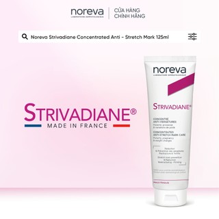 Kem bôi trị rạn da Noreva Strivadiane Concentrated 125ML giúp phòng ngừa và phục hồi rạn da