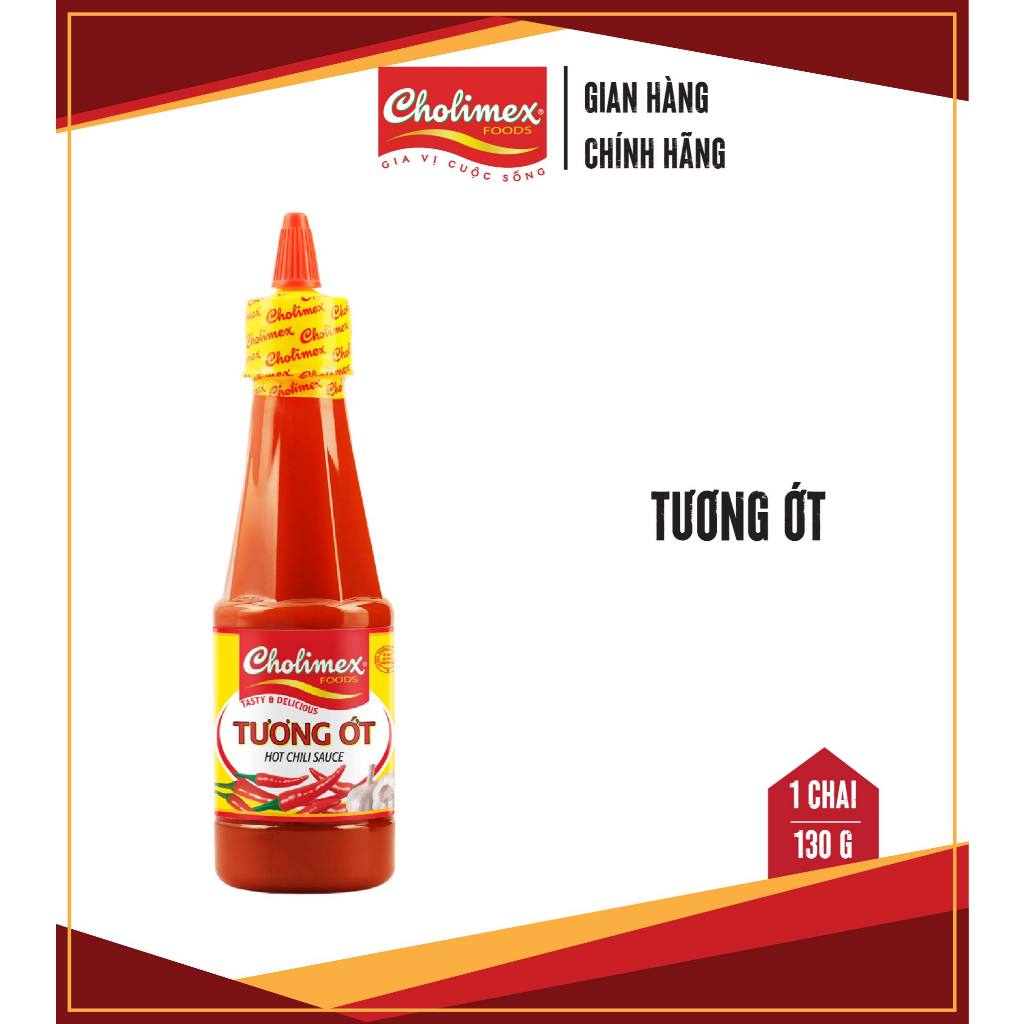 Tương ớt Cholimex chai pet 130g