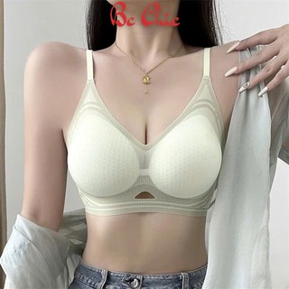 Áo ngực su nữ VECYLA 63 / 9737 , áo bra su hở lưng siêu nhẹ đệm 3 cm tàng hình không gọng không lộ viền mềm mịn