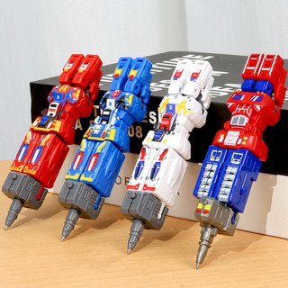 Bút Gel Robot Biến Hình - Chất Liệu Nhựa ABS, Ngòi 0.5mm, Mực Nhanh Khô Phù Hợp Cho Học Sinh, Đồ Dùng Học Tập Thú Vị