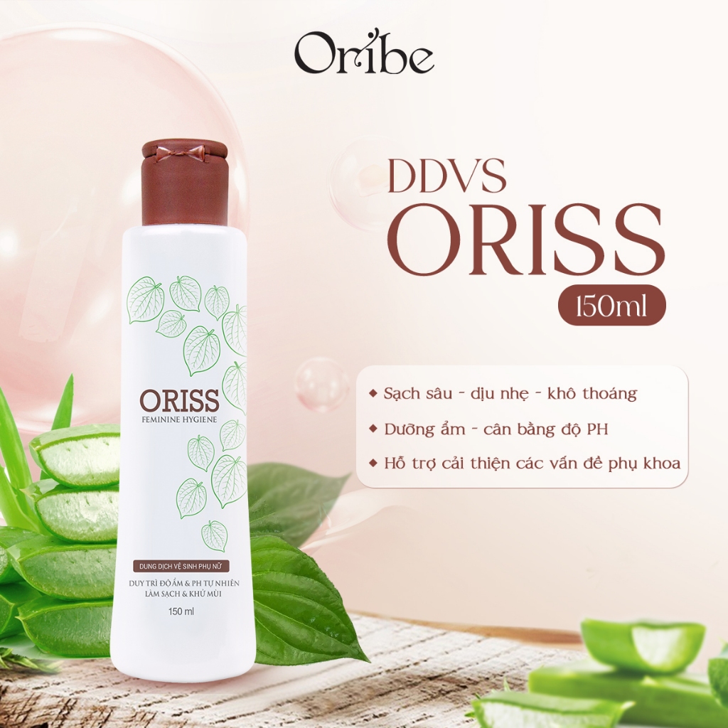 Ảnh Combo 3 dung dịch vệ sinh phụ nữ Oriss trầu không dịu nhẹ hỗ trợ khử mùi, không gây khô rát 150ml/Chai 2