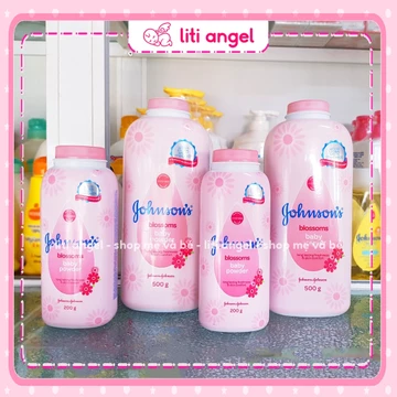 Phấn Rôm, Phấn Thơm Johnson's Baby Hương Hoa 100g 200g cho bé từ sơ sinh