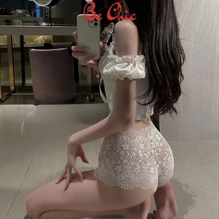 Quần Lót Ren Nữ Cao Cấp Qb23 - Chip Đùi Ren Mềm Mại Siêu Co Dãn - Hàng Loại 1 BC_CHIC LINGERIE
