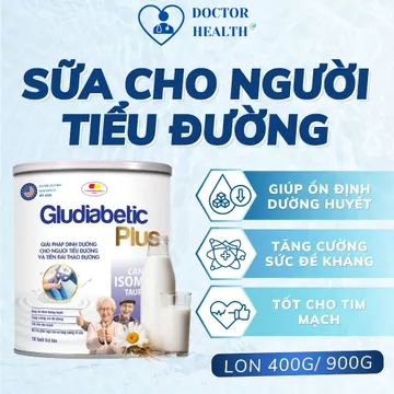 Sữa Tiểu Đường Sữa Cho Người Tiểu Đường Gludiabetic Plus - Giàu Canxi, Hỗ trợ Ổn định Đường Huyết Mabio