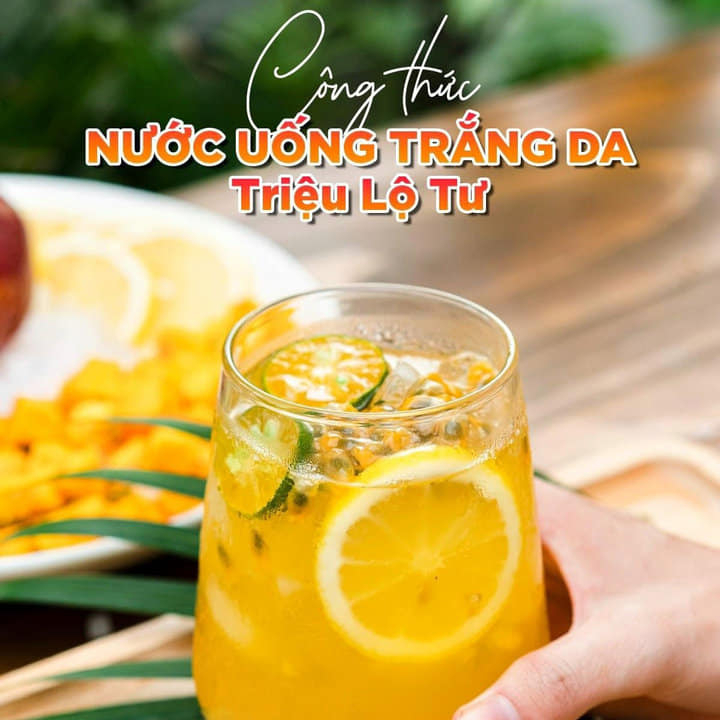 Trà Kim Quất Chanh Dây HERBONE (Trà Triệu Lộ Tư) Detox Giúp Làm Sáng Da, Thanh Nhiệt Giảm Cân