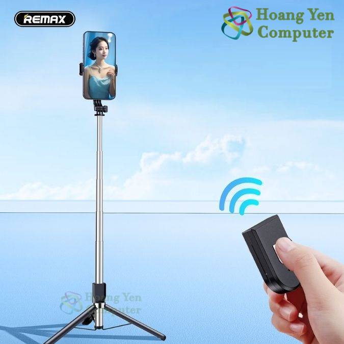 Gậy Tự Sướng Siêu Dài Remax P17 Kiêm Tripod, Nút Bluetooth - BH 1 Năm