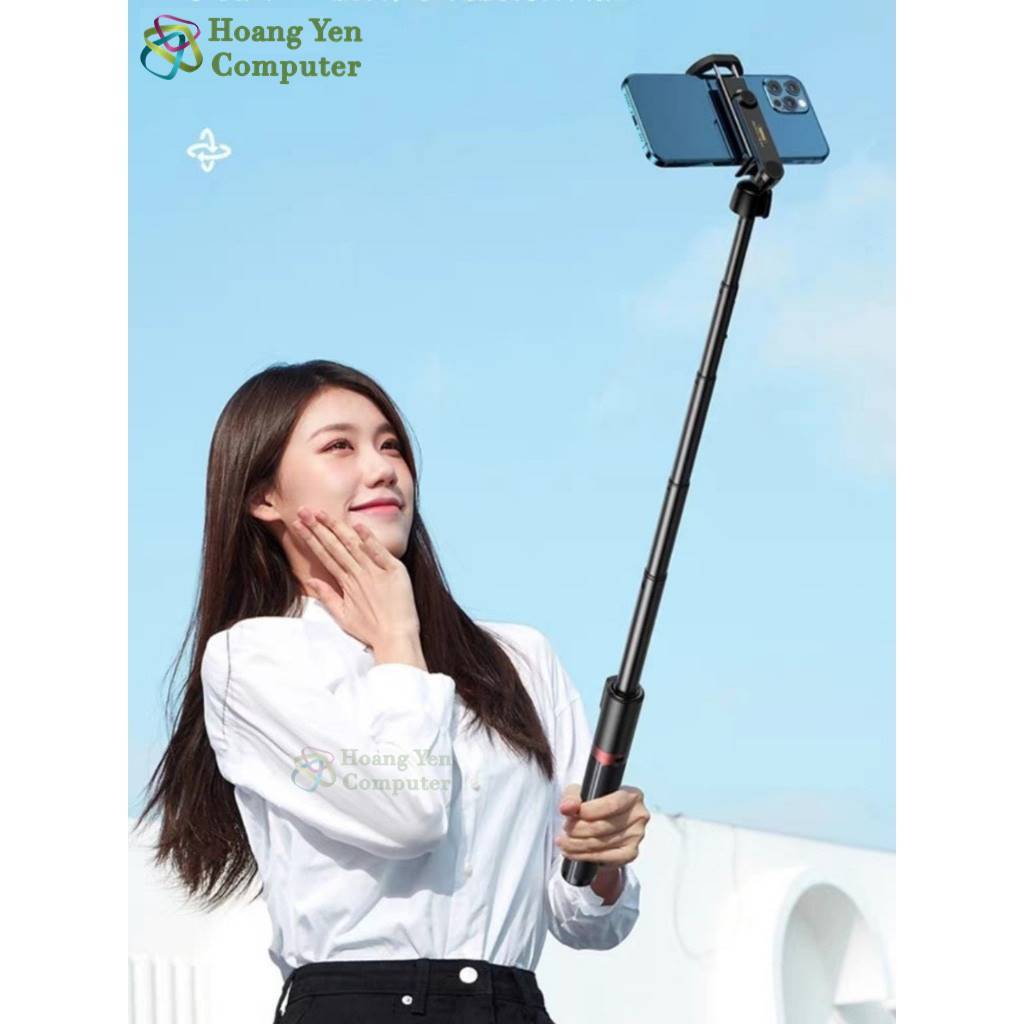 Gậy Tự Sướng Siêu Dài Remax P17 Kiêm Tripod, Nút Bluetooth - BH 1 Năm