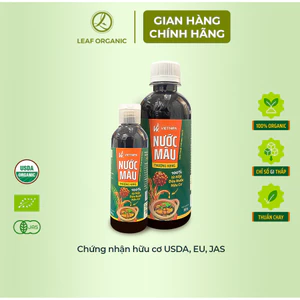 Nước màu hữu cơ VIETNIPA hương thơm đặc trưng của mật dừa nước