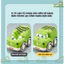 Xe Đồ Chơi Set 6 Xe Rattle Cars Hoạt Hình Dành Cho Bé Từ 1 -2 Tuổi Nhựa Dẻo An Toàn Không Trầy/Không Bể Quà Tặng Cho Bé