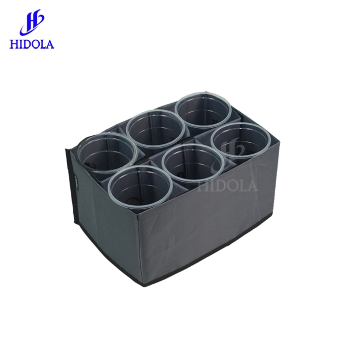 Khung cố định 6 ly trà sữa giao hàng cho shipper