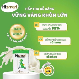 Sữa Bột Hismart Đức Số 1 2 3 4 Nhập Khẩu Chính Hãng Từ Đức 800g/400g
