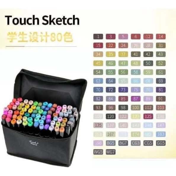 BỘ BÚT MÀU DẠ 48 -80 CHI TIẾT CHO BÉ THỎA SỨC SÁNG TẠO