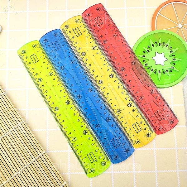 combo 5 Thước kẻ dẻo Aihao 30cm/20cm, thước đo đa năng