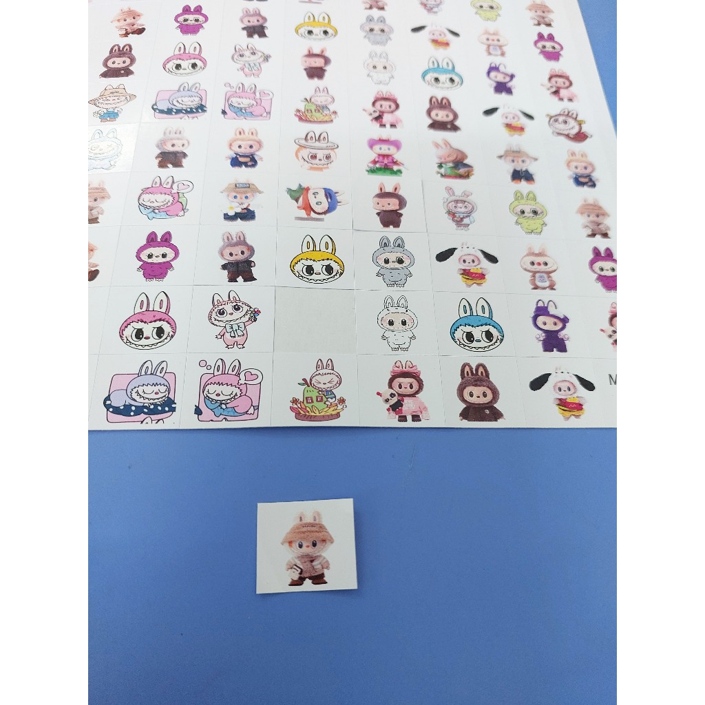 Sticker khen LABUBU tờ A4 - Mẫu A433 | Shopee Việt Nam