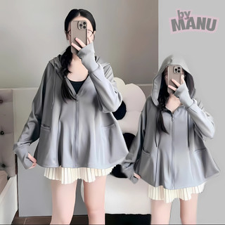 Áo Khoác Chống Nắng Nữ Umi Su Cao Cấp (TÚI TRONG CÓ KHÓA KÉO) , Áo nữ dày dặn, Form Dài Xoè Trẻ Trung Chống Tia UV.