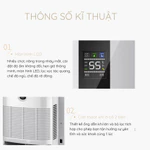 [Hỏa tốc Hà Nội] Máy hút ẩm không khí chống nồm gia đình 2L VS-DH05  Có điều khiển, hiển thị độ ẩm mini, độ ồn thấp — ảnh 3