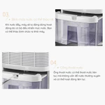 [Hỏa tốc Hà Nội] Máy hút ẩm không khí chống nồm gia đình 2L VS-DH05  Có điều khiển, hiển thị độ ẩm mini, độ ồn thấp — ảnh 4