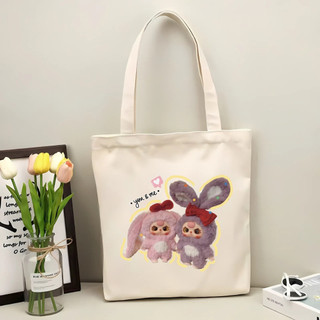 Túi tote, Túi vải bố canvas cotton Baby Three đeo vai đi học đi chơi thời trang hàn quốc đựng vừa A4 - tot2011