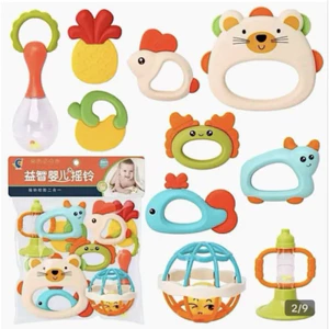 Đồ chơi túi xúc xắc cho bé ,túi lục lạp ,lục lạc 5-7 món cho bé