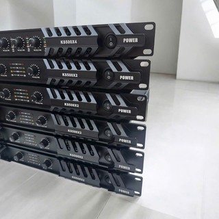 Cục Đẩy 2/4 Kênh KS500 Công Suất 2000W, Nguồn Xung Mạch Class D, Dùng Cho Dàn Âm Thanh Gia Đình, Tiếng Sáng Sạch, Hay