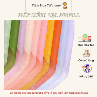 Giấy Mếch Lụa Mỏng Gói Hoa Decor Phòng Trang Trí Nhà Cửa Diy Handmade YiYihome