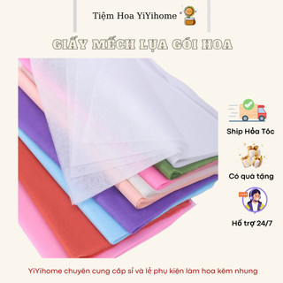 Giấy Mếch Lụa Mỏng Gói Hoa Decor Phòng Trang Trí Nhà Cửa Diy Handmade YiYihome