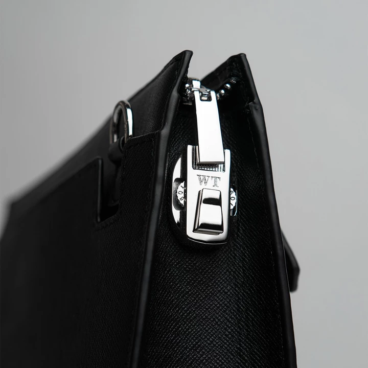 Clutch Nam Da Bò Taiga WT Leather Secret 25 Khóa Số Bảo Mật Ví Cầm Tay