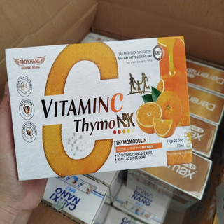 Siro VITAMINC THYMO NBK hỗ trợ tăng cường sức khỏe, nâng cao sức đề kháng cơ thể, hộp 20 ống