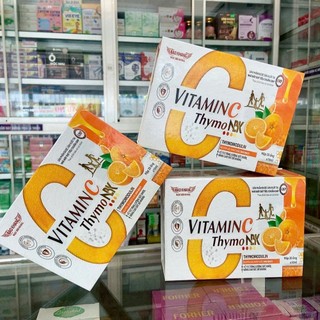 Siro VITAMINC THYMO NBK hỗ trợ tăng cường sức khỏe, nâng cao sức đề kháng cơ thể, hộp 20 ống