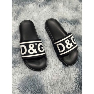 dép nam nữ quai ngang chữ nổi cực sang hot trend