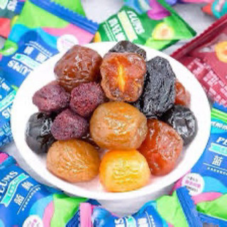 Ô mai  mix 4 vị trái cây loại 1( túi 408g )