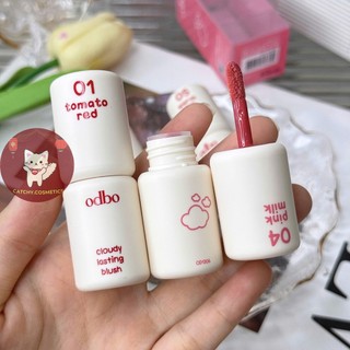[ODBO] Má Hồng Kem ODBO Dạng Lỏng Vỏ Trắng Sữa Đám Mây, Cloudy Lasting Blush 3g (OD1306)