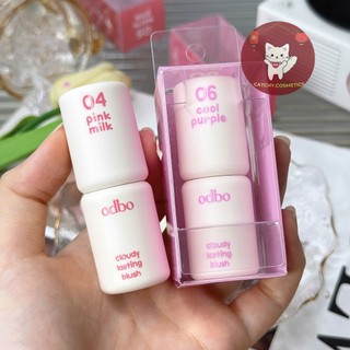 [ODBO] Má Hồng Kem ODBO Dạng Lỏng Vỏ Trắng Sữa Đám Mây, Cloudy Lasting Blush 3g (OD1306)