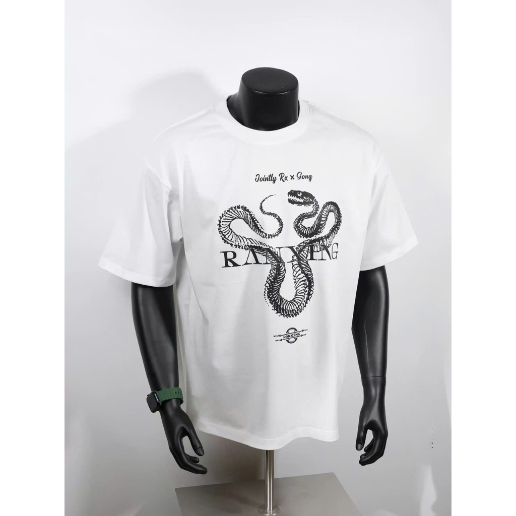 Áo thun Stee Cổ tròn SNACK RANXING Localbrand ICVCVNI Unisex Menwear Cotton