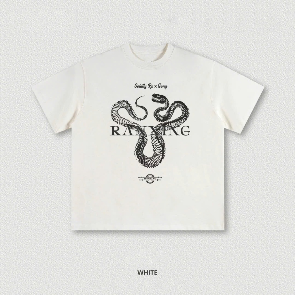 Áo thun Stee Cổ tròn SNACK RANXING Localbrand ICVCVNI Unisex Menwear Cotton