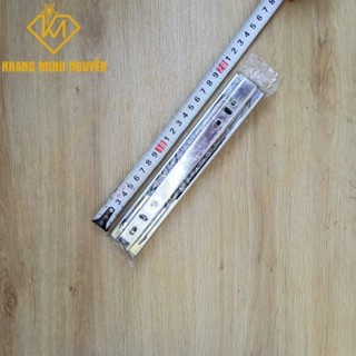 (Giá 1 cặp) Ray bi trượt 3 tầng, ray bi thép 3 tầng 20cm | 25cm | 30cm | 35cm | 40cm