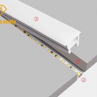 (Combo 5m) Ống Silicon định hình - Chuyên dùng cho LED dây dán
