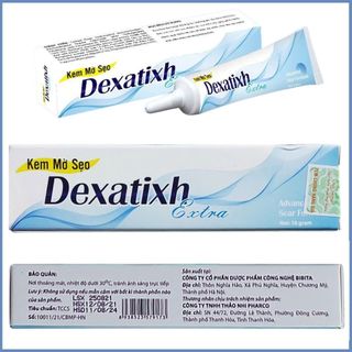 Kem mờ sẹo Dexatixh Extra hộp 1 tuýp 10g