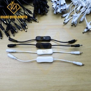 Công tắc DC đầu tròn Domino 5.5mm sử dụng nguồn adapter 5.5mm tương thích với nhiều thiết bị điện tử