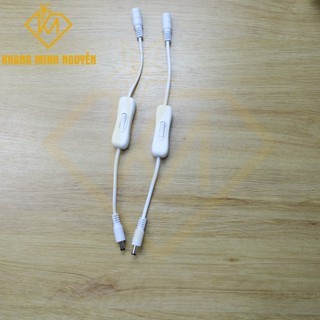 (Combo 2 cái)Công tắc DC đầu tròn Domino 5.5mm sử dụng nguồn adapter 5.5mm tương thích với nhiều thiết bị điện tử