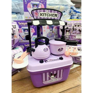 BỘ ĐỒ CHƠI BẾP NẤU ĂN KURUMI NHIỀU CHI TIẾT SIÊU XINH CHO BÉ