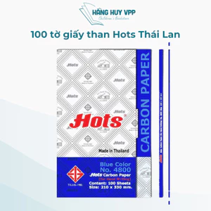 Tập 100 tờ giấy than Hots Thái Lan
