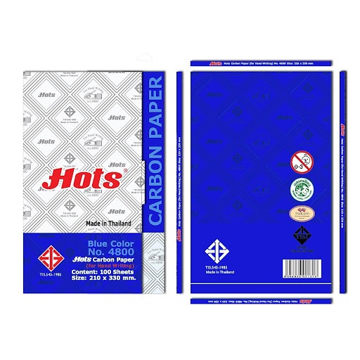 Tập 100 tờ giấy than Hots Thái Lan