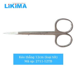 Kéo thẳng 12cm (loại tốt) – 2711-12TB Likima